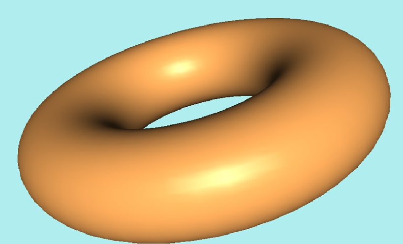 M strip donut